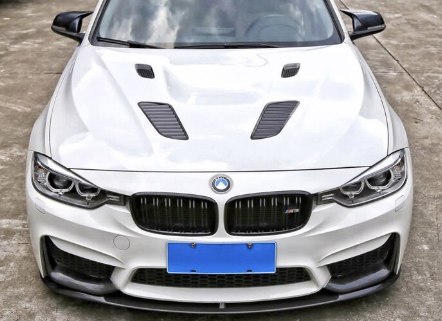 Maska z wlotami BMW F30 11- GT Style - GRUBYGARAGE - Sklep Tuningowy